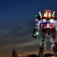 Illustration for article titled Activated Full Size Gundam Robot Looks Totally, Absofrikinlutely ZOMG!